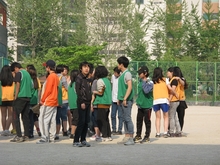 복지시설학생들과의 체육대회