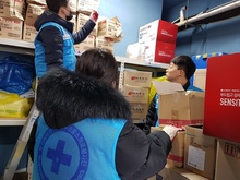 기부 물품 정리 및 운반, 포장 봉사(12/2